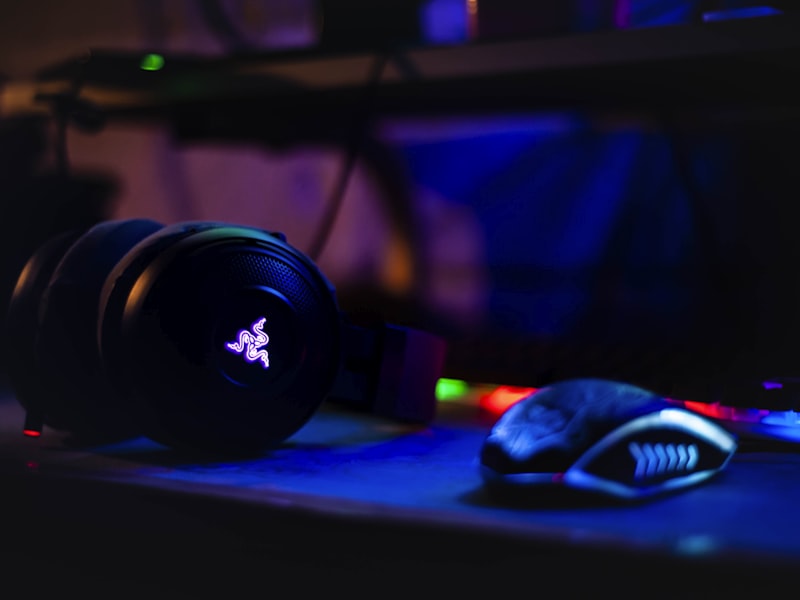 Tournament arena set up for a live event