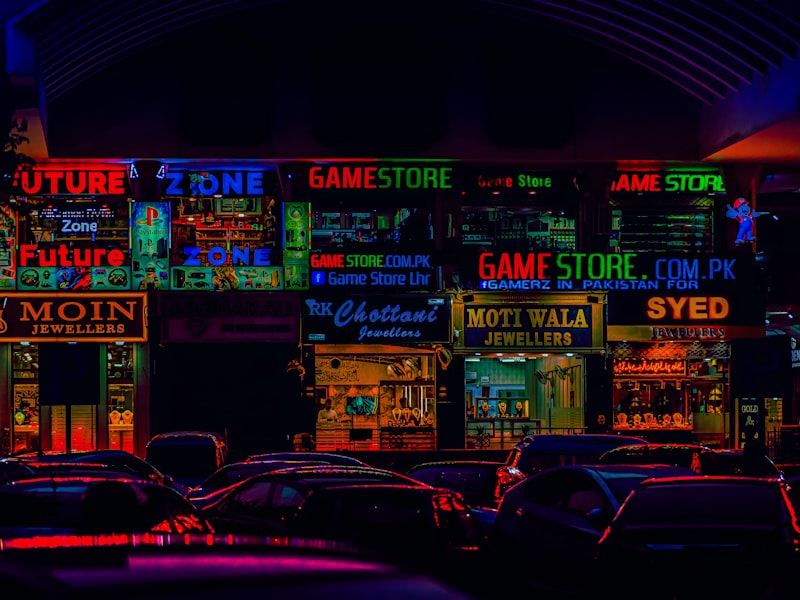 Console lounge under the 98-inch OLED wall
